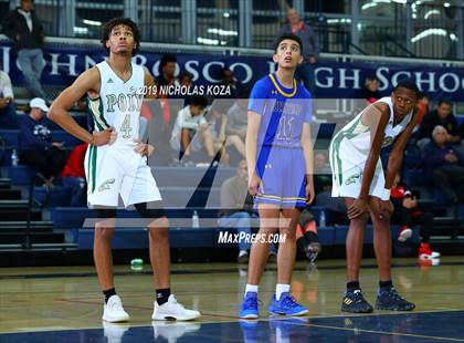 Thumbnail 2 in Long Beach Poly vs. Bishop Amat (St. John Bosco-Gahr Classic) photogallery.