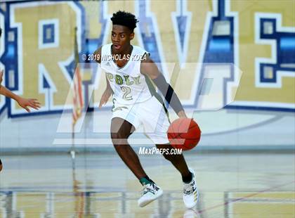 Thumbnail 2 in Long Beach Poly vs. Bishop Amat (St. John Bosco-Gahr Classic) photogallery.
