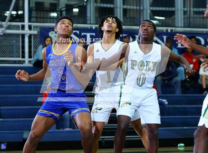 Thumbnail 3 in Long Beach Poly vs. Bishop Amat (St. John Bosco-Gahr Classic) photogallery.
