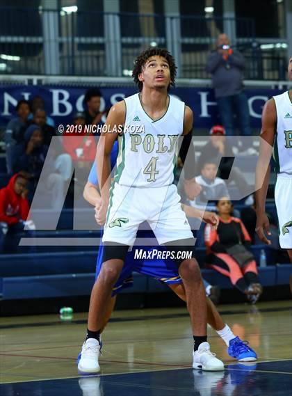Thumbnail 3 in Long Beach Poly vs. Bishop Amat (St. John Bosco-Gahr Classic) photogallery.