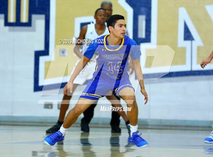 Thumbnail 2 in Long Beach Poly vs. Bishop Amat (St. John Bosco-Gahr Classic) photogallery.