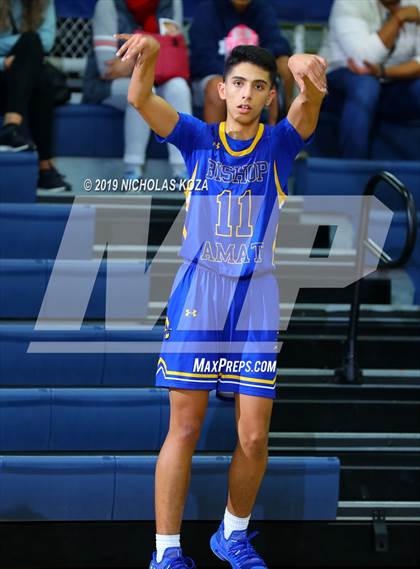 Thumbnail 3 in Long Beach Poly vs. Bishop Amat (St. John Bosco-Gahr Classic) photogallery.