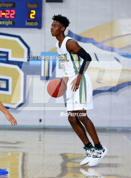 Thumbnail 1 in Long Beach Poly vs. Bishop Amat (St. John Bosco-Gahr Classic) photogallery.