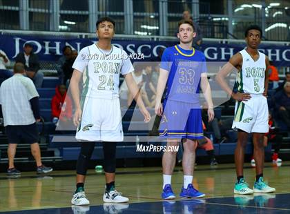 Thumbnail 2 in Long Beach Poly vs. Bishop Amat (St. John Bosco-Gahr Classic) photogallery.
