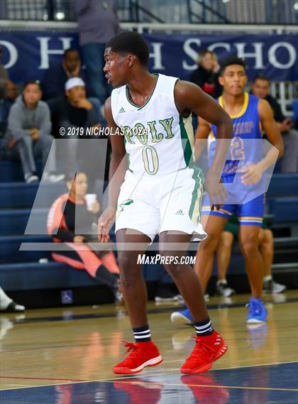 Thumbnail 3 in Long Beach Poly vs. Bishop Amat (St. John Bosco-Gahr Classic) photogallery.