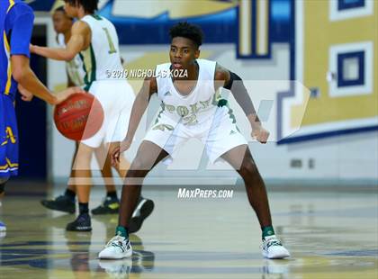 Thumbnail 3 in Long Beach Poly vs. Bishop Amat (St. John Bosco-Gahr Classic) photogallery.