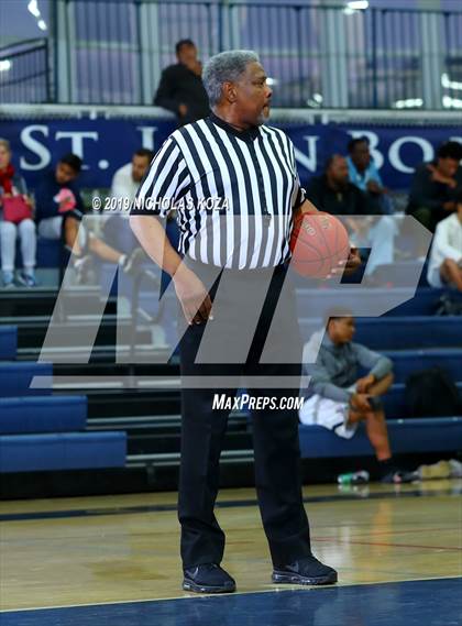 Thumbnail 1 in Long Beach Poly vs. Bishop Amat (St. John Bosco-Gahr Classic) photogallery.