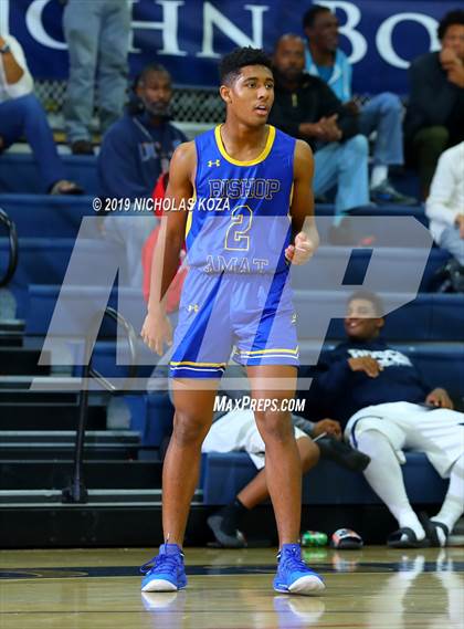 Thumbnail 1 in Long Beach Poly vs. Bishop Amat (St. John Bosco-Gahr Classic) photogallery.