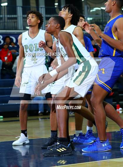Thumbnail 2 in Long Beach Poly vs. Bishop Amat (St. John Bosco-Gahr Classic) photogallery.