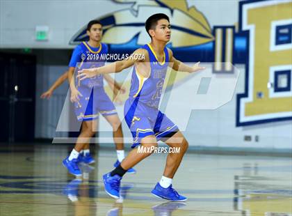 Thumbnail 3 in Long Beach Poly vs. Bishop Amat (St. John Bosco-Gahr Classic) photogallery.