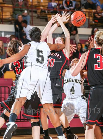 Thumbnail 2 in Cleburne vs. Martin (Fantasy of Lights Tournament) photogallery.