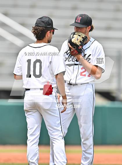 Thumbnail 2 in Cypress Woods vs. Rockwall-Heath (UIL 6A Region 2 Semifinal - Game 3) photogallery.