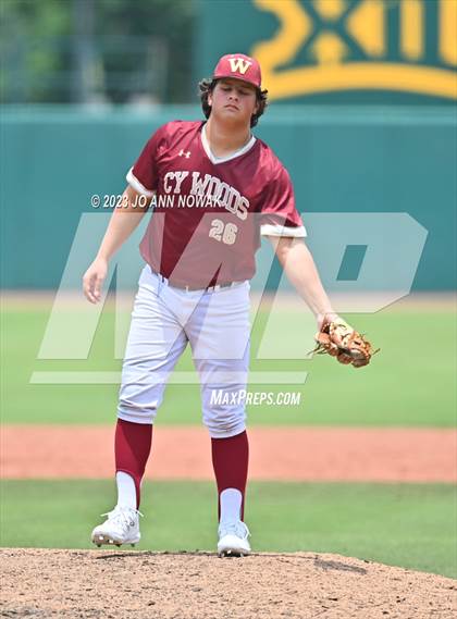 Thumbnail 2 in Cypress Woods vs. Rockwall-Heath (UIL 6A Region 2 Semifinal - Game 3) photogallery.