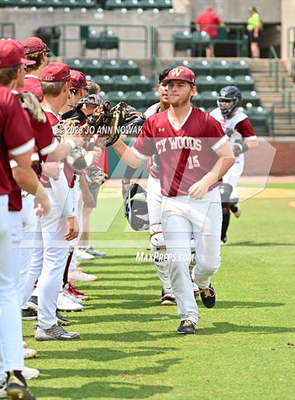 Thumbnail 3 in Cypress Woods vs. Rockwall-Heath (UIL 6A Region 2 Semifinal - Game 3) photogallery.