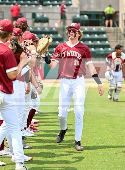 Thumbnail 2 in Cypress Woods vs. Rockwall-Heath (UIL 6A Region 2 Semifinal - Game 3) photogallery.