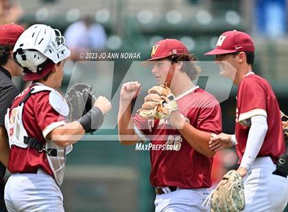 Thumbnail 2 in Cypress Woods vs. Rockwall-Heath (UIL 6A Region 2 Semifinal - Game 3) photogallery.