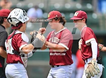 Thumbnail 3 in Cypress Woods vs. Rockwall-Heath (UIL 6A Region 2 Semifinal - Game 3) photogallery.