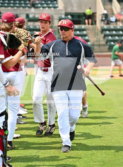 Thumbnail 1 in Cypress Woods vs. Rockwall-Heath (UIL 6A Region 2 Semifinal - Game 3) photogallery.