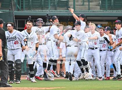 Thumbnail 2 in Cypress Woods vs. Rockwall-Heath (UIL 6A Region 2 Semifinal - Game 3) photogallery.