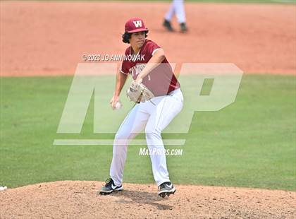Thumbnail 2 in Cypress Woods vs. Rockwall-Heath (UIL 6A Region 2 Semifinal - Game 3) photogallery.