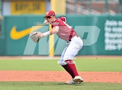 Thumbnail 2 in Cypress Woods vs. Rockwall-Heath (UIL 6A Region 2 Semifinal - Game 3) photogallery.