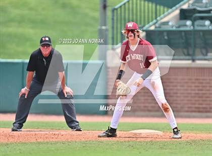 Thumbnail 3 in Cypress Woods vs. Rockwall-Heath (UIL 6A Region 2 Semifinal - Game 3) photogallery.