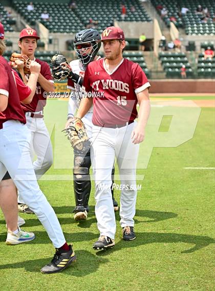 Thumbnail 2 in Cypress Woods vs. Rockwall-Heath (UIL 6A Region 2 Semifinal - Game 3) photogallery.