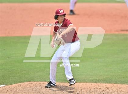 Thumbnail 3 in Cypress Woods vs. Rockwall-Heath (UIL 6A Region 2 Semifinal - Game 3) photogallery.