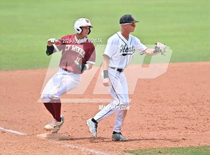 Thumbnail 2 in Cypress Woods vs. Rockwall-Heath (UIL 6A Region 2 Semifinal - Game 3) photogallery.