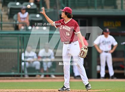 Thumbnail 2 in Cypress Woods vs. Rockwall-Heath (UIL 6A Region 2 Semifinal - Game 3) photogallery.