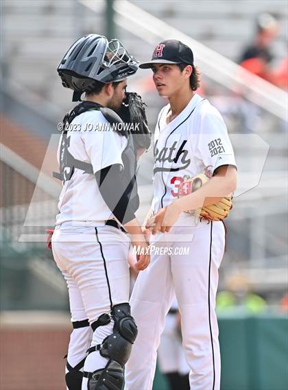 Thumbnail 3 in Cypress Woods vs. Rockwall-Heath (UIL 6A Region 2 Semifinal - Game 3) photogallery.