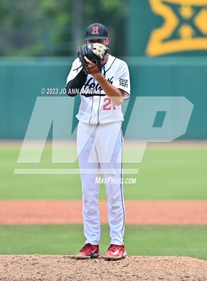Thumbnail 2 in Cypress Woods vs. Rockwall-Heath (UIL 6A Region 2 Semifinal - Game 3) photogallery.