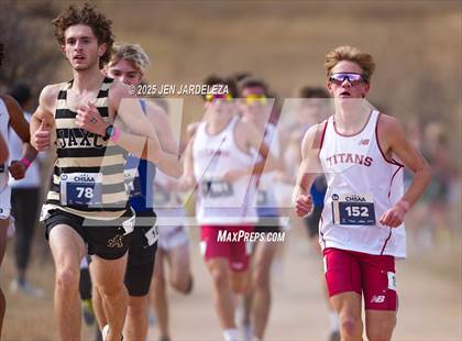 Thumbnail 1 in CHSAA 3A Cross Country Final photogallery.