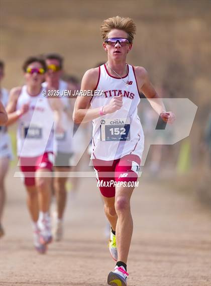 Thumbnail 2 in CHSAA 3A Cross Country Final photogallery.