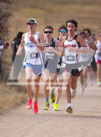 Thumbnail 3 in CHSAA 3A Cross Country Final photogallery.