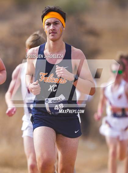 Thumbnail 1 in CHSAA 3A Cross Country Final photogallery.