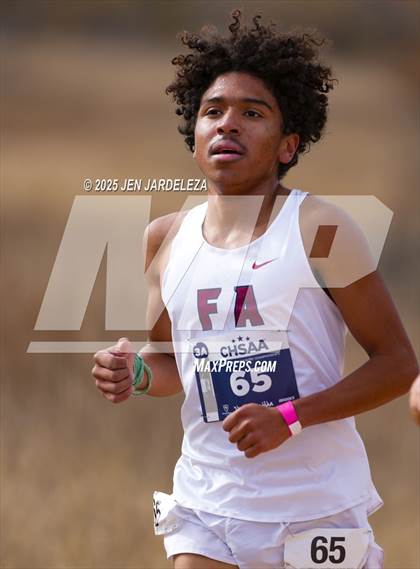 Thumbnail 2 in CHSAA 3A Cross Country Final photogallery.