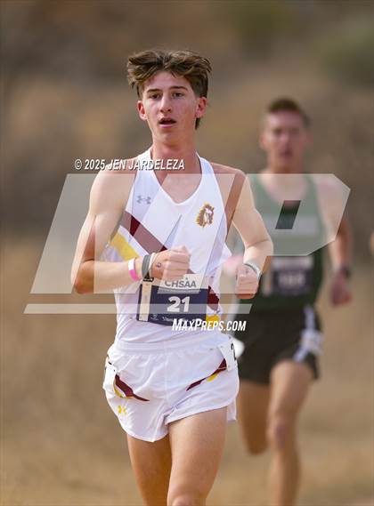 Thumbnail 1 in CHSAA 3A Cross Country Final photogallery.