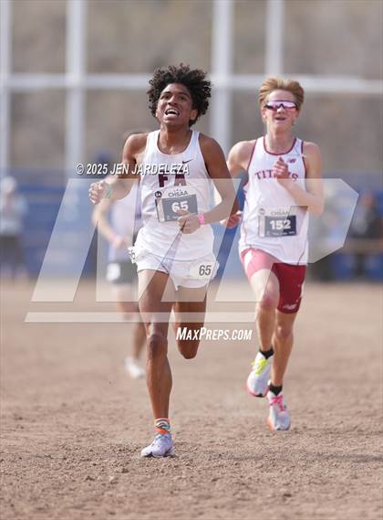 Thumbnail 3 in CHSAA 3A Cross Country Final photogallery.