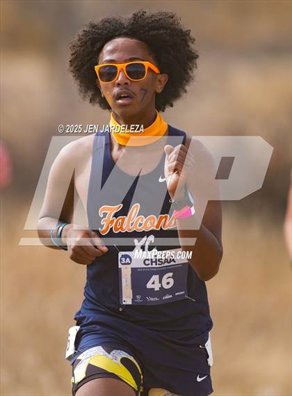 Thumbnail 2 in CHSAA 3A Cross Country Final photogallery.