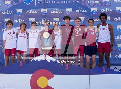 Thumbnail 3 in CHSAA 3A Cross Country Final photogallery.