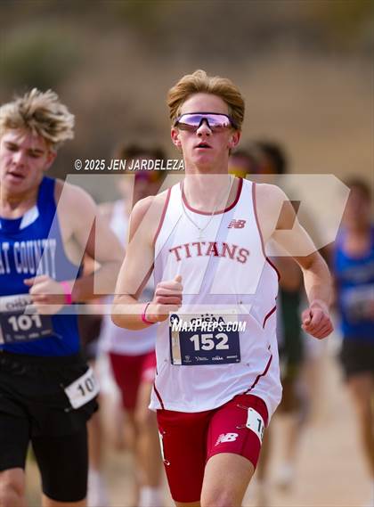 Thumbnail 3 in CHSAA 3A Cross Country Final photogallery.