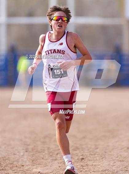Thumbnail 1 in CHSAA 3A Cross Country Final photogallery.