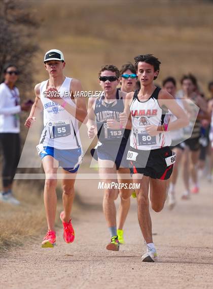 Thumbnail 1 in CHSAA 3A Cross Country Final photogallery.