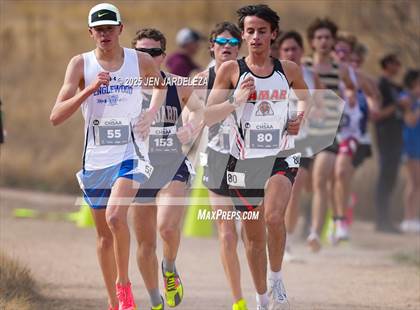 Thumbnail 1 in CHSAA 3A Cross Country Final photogallery.