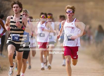Thumbnail 3 in CHSAA 3A Cross Country Final photogallery.