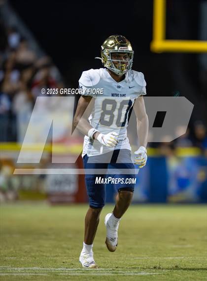 Thumbnail 3 in Notre Dame (SO) @ Bishop Amat photogallery.