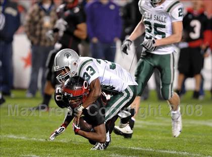 Thumbnail 2 in De La Salle vs. Centennial (CIF State D1 Final) photogallery.