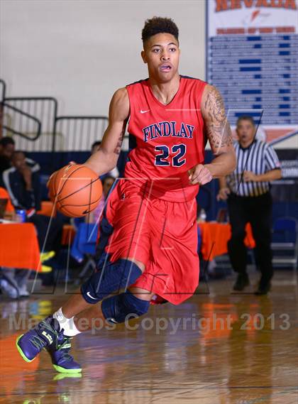 Thumbnail 3 in Findlay Prep @ Montrose Christian (Tarkanian Classic) photogallery.