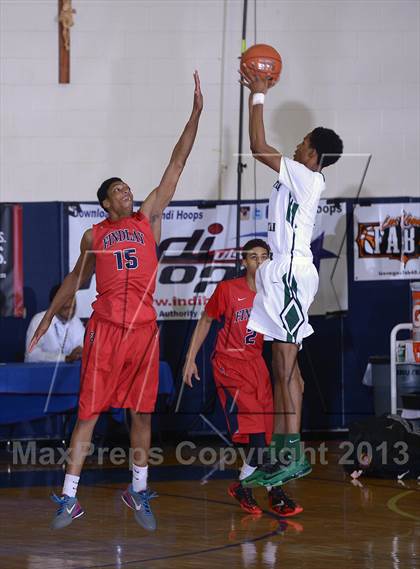 Thumbnail 1 in Findlay Prep @ Montrose Christian (Tarkanian Classic) photogallery.